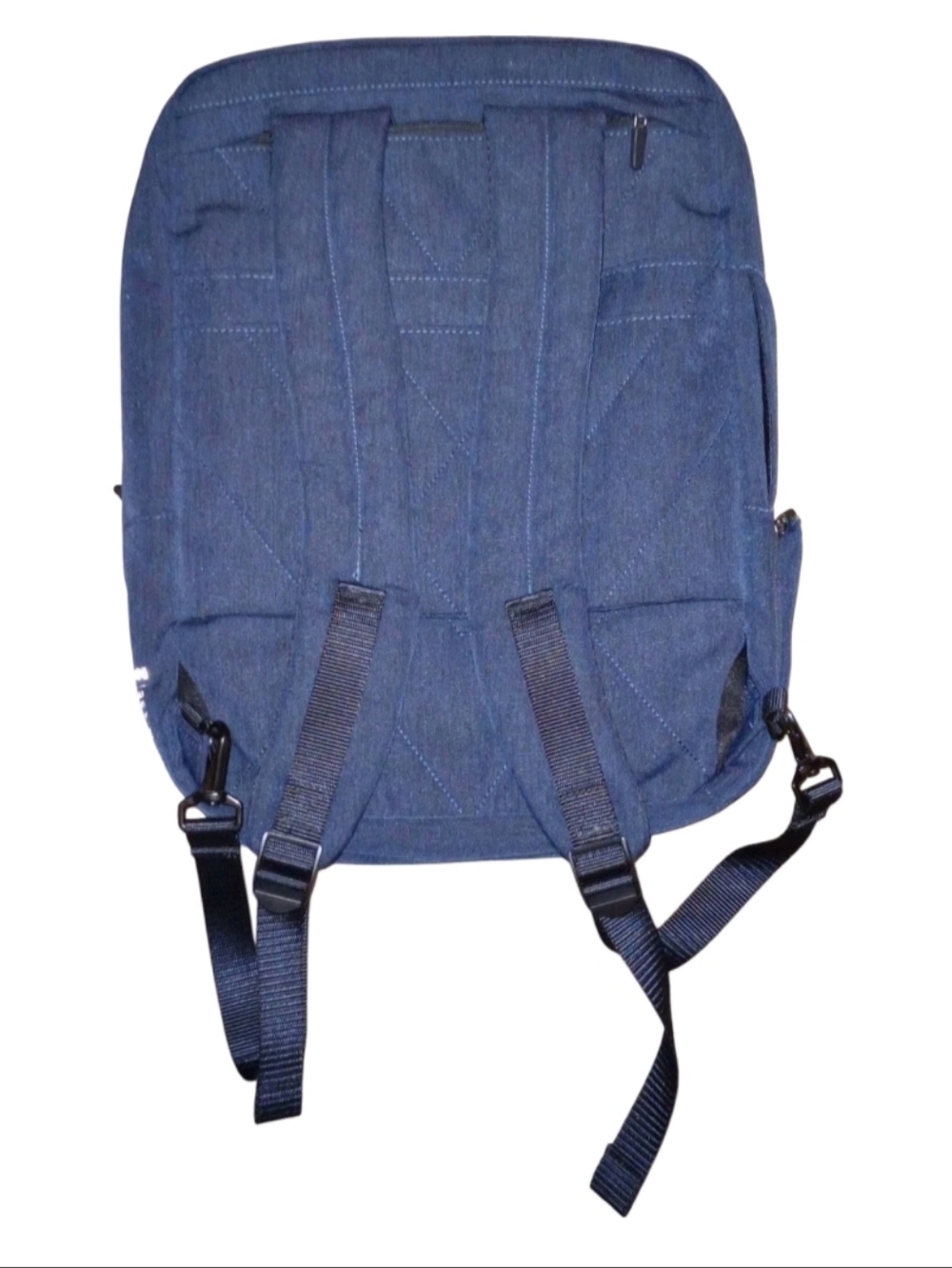 Mack Weldon Ion Convertible Backpack Navy Heather Clean, Used - Picture 2 of 7